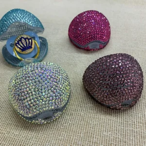 Estuche Para Chupón Swarovski