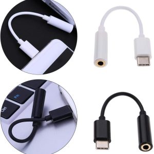 Adaptador De Cable De Auriculares Tipo C A 3.5 Mm