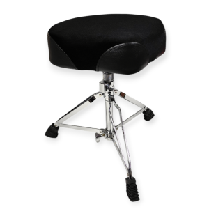 Banqueta Bateria Parquer Tipo Moto Ergonomica Doble y Cromada