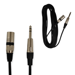 Cable Microfono Xlr Parquer Hembra a Plug Stereo 10 Metros