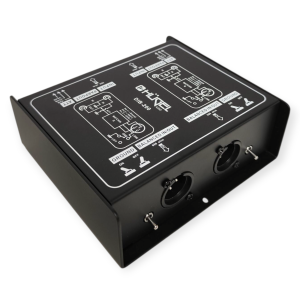 Caja Directa Pasiva Hügel Plug Xlr Dual Dib-200