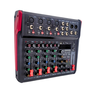 Consola Mixer Parquer Kg-fm08 8 Canales (8ch)