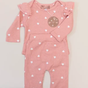 Pants Corazones, Rosa