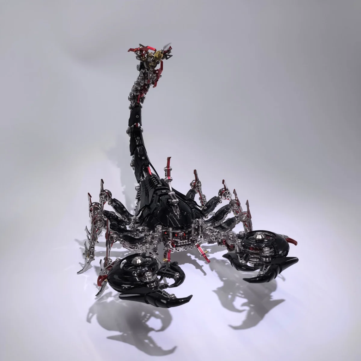 Rey Escorpión de Guerra Grande Mecánico Metal 3D - Imagen 8
