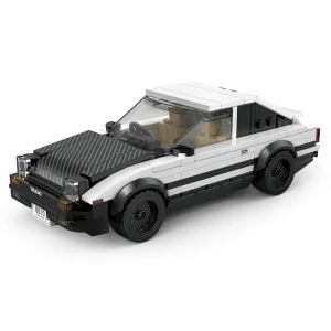 Bloques de construcción de automóviles deportivos AE86 con contenedor de exhibición PB8810