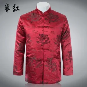 Veste Chinoise Homme  le Dragon et la Perle