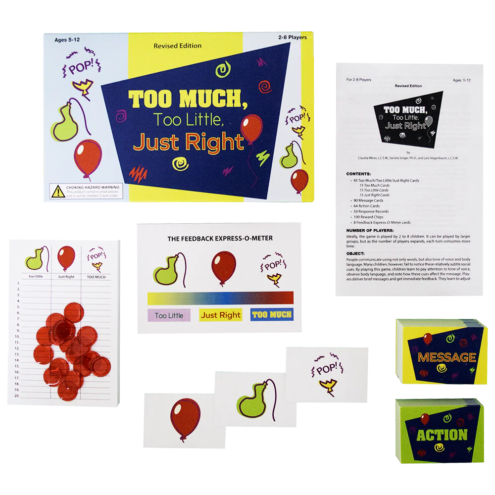 Too Much, Too Little, Just Right: A Social Communication Game, Revised